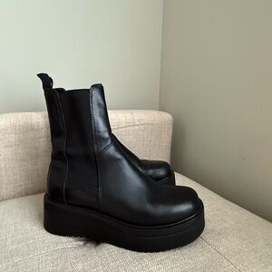 Vagabond Genuine leather Black Boots - Women